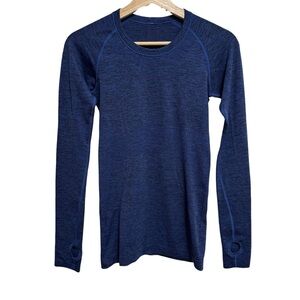 Lululemon Swiftly Tech Long Sleeve Crew Neck Top Women 4 Running Workout